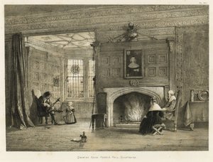 Szalon, Haddon Hall, Derbyshire