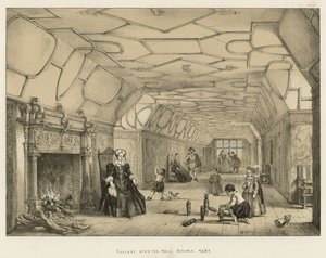 Galéria a csarnok felett, Knowle, Kent