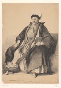 Abram Jacob Messir portréja alkotó: Joseph Nash