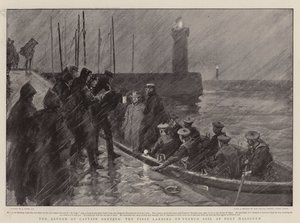 Dreyfus kapitány visszatérése, az első partraszállás francia földre Port Haliguenben