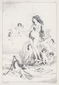 Shelley Prometheus kötetlen, II. felvonás, 5. jelenet (metszet)
