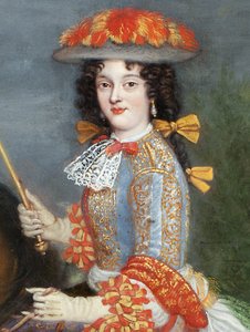 Parrocel - Marie Anne Mancini - Skokloster kastély (vágott-szerkesztett) alkotó: Joseph Parrocel
