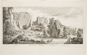 Veue de la Fontaine de Vaucluse alkotó: Joseph Parrocel