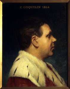 Constant Poppy (1841-1904) portréja. Joseph Paul Blanc (1846-1904) festménye
