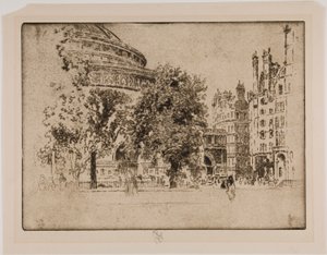 Albert Hall, London alkotó: Joseph Pennell
