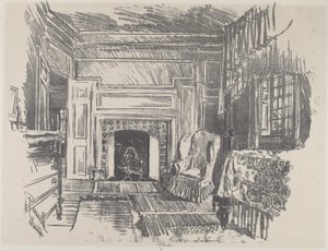 Hálószoba, Stenton alkotó: Joseph Pennell