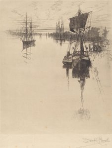 Chestnut St. Bridge alatt, Philadelphia, 1884.