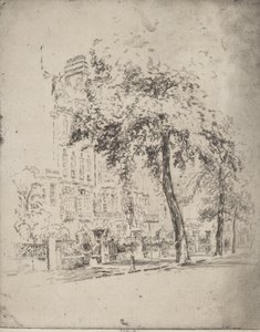 Big Tree, Cheyne Walk, 1906. alkotó: Joseph Pennell