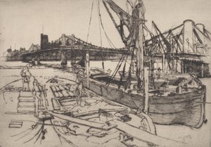 Chelsea, II. sz., 1886. alkotó: Joseph Pennell