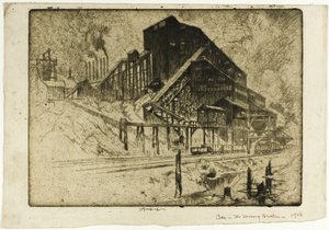 Szén – A magasba törő alkotó: Joseph Pennell
