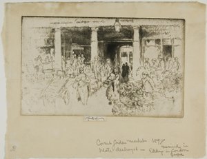 Covent Garden alkotó: Joseph Pennell