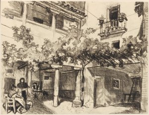 Elragadó képek a hazai életről, Alcalá alkotó: Joseph Pennell