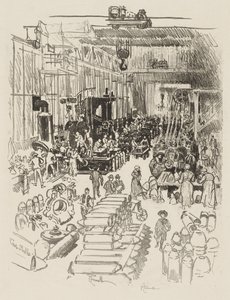 Angol háborús munka: Kagylók befejezése alkotó: Joseph Pennell