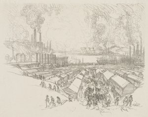 Angol háborús munka: Öt óra alkotó: Joseph Pennell