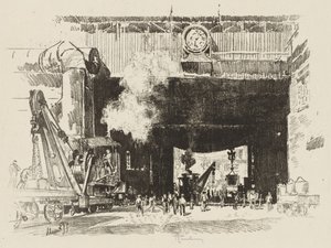 Angol háborús munka: A nagy bolt nagy kapuja alkotó: Joseph Pennell