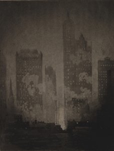 A Cortlandt Street kompról alkotó: Joseph Pennell