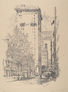 Girard Street alkotó: Joseph Pennell