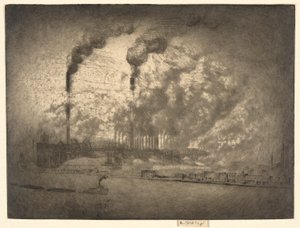 Illinois Steel Company alkotó: Joseph Pennell