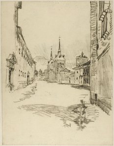Utcái szélesek és csendesek alkotó: Joseph Pennell