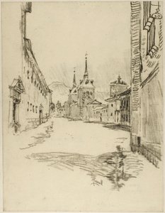 Utcái szélesek és csendesek alkotó: Joseph Pennell