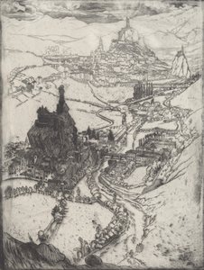 LePuy, 1894. alkotó: Joseph Pennell