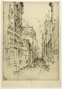 Alsó Broadway alkotó: Joseph Pennell