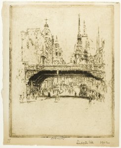 Ludgate Hill alkotó: Joseph Pennell