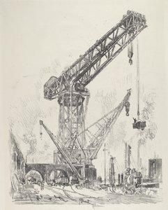 Németországban készült, a Nagy Daru alkotó: Joseph Pennell