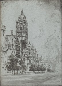 Csodálatos Kensington, 1904. alkotó: Joseph Pennell