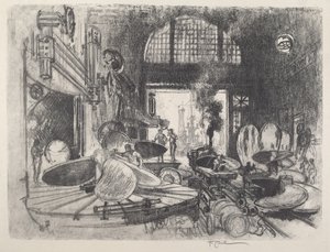 Légcsavarlapátok készítése, 1917.
