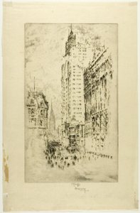 Park Row alkotó: Joseph Pennell