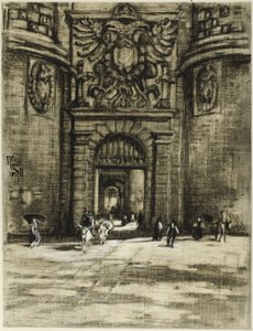 Porta Viragia, Toledo alkotó: Joseph Pennell