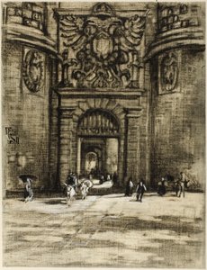 Porta Viragia, Toledo alkotó: Joseph Pennell