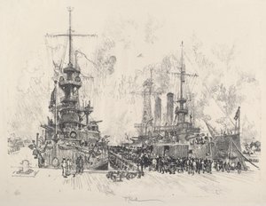 Újra szolgálatra készen, 1917. alkotó: Joseph Pennell