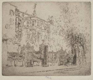 Rossetti háza alkotó: Joseph Pennell