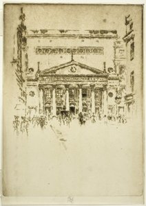 Royal Haymarket Színház alkotó: Joseph Pennell
