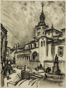 San Martin, Segovia alkotó: Joseph Pennell