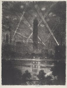 Lövés, 1916. alkotó: Joseph Pennell