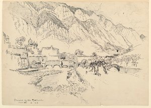 A Gordicchio forrása alkotó: Joseph Pennell