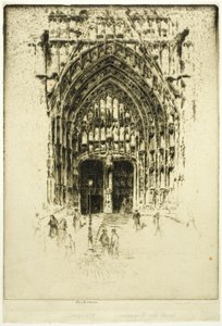 Déli ajtó, Beauvais alkotó: Joseph Pennell