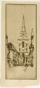 Spitalfields templom alkotó: Joseph Pennell