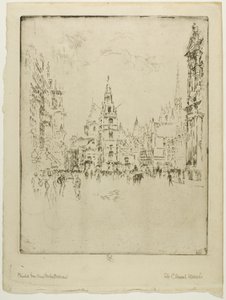 St. Clements Danes alkotó: Joseph Pennell