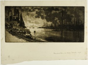 Standard Olaj, Staten Island alkotó: Joseph Pennell
