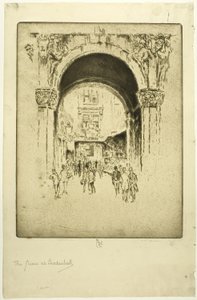 Swan a Leadenhallban alkotó: Joseph Pennell