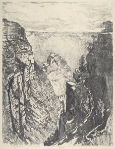 A fényes angyalok nyoma, 1912. alkotó: Joseph Pennell