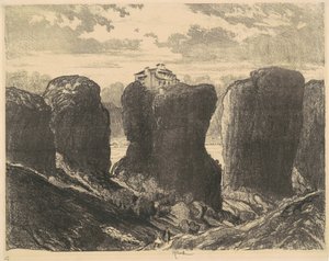 A Szentháromság sziklái alkotó: Joseph Pennell