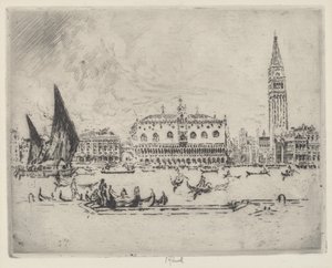 A Dózse-palota alkotó: Joseph Pennell