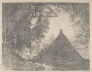 A szeméttelep, Charleroi alkotó: Joseph Pennell