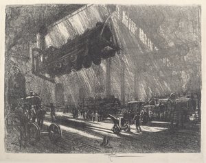 A repülő mozdony, 1917.