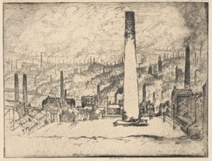 A nagy kémény, Bradford alkotó: Joseph Pennell